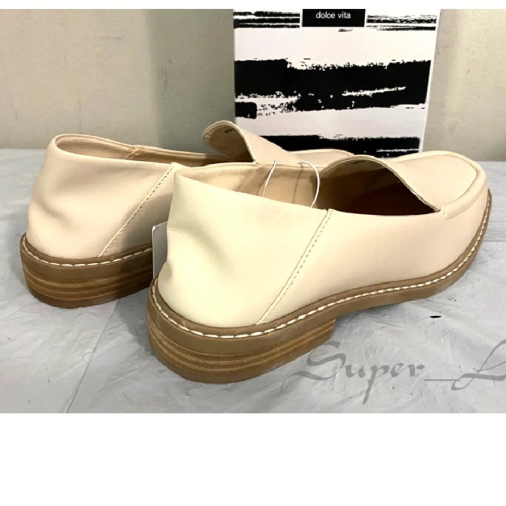 NEW DV by Dolce Vita Women's Flirty Stacked Heel Loafer - Picture 8 of 9